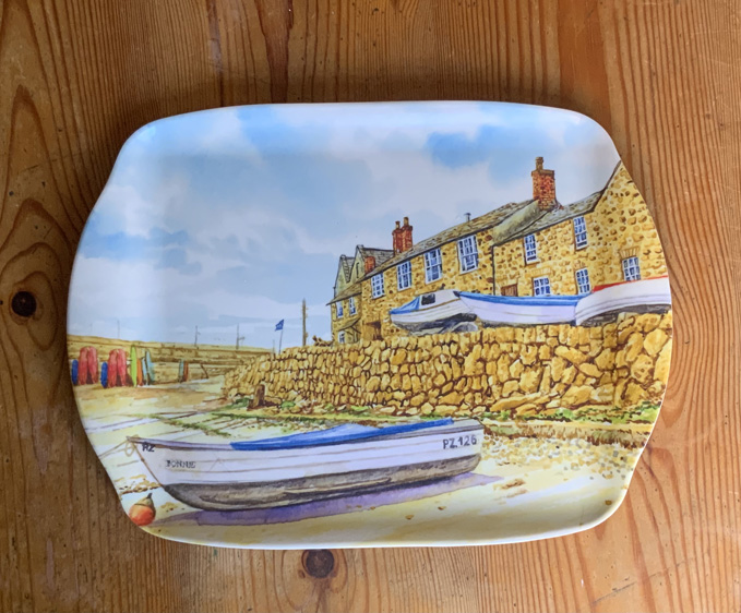 Melamine Tray, Mousehole Cornwall. - Image 2