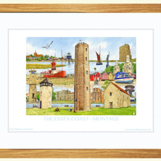 Framed Print, Essex montage