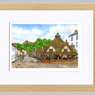 Framed Print Dunster.