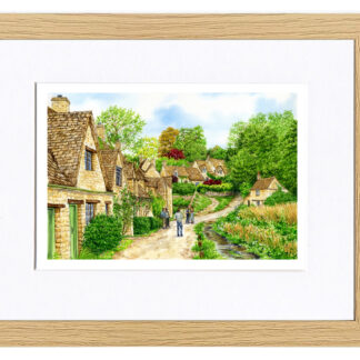 Print Framed, Bibury.