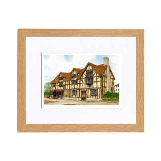 Framed Print, Shakespeare's Birthplace