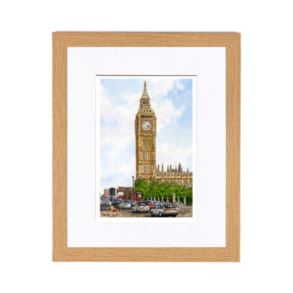 Framed Print, Big Ben, London.