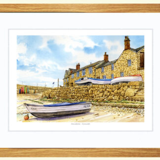 Framed Print, Mousehole (m)