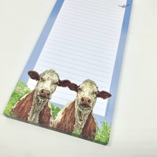 Note pad, Curious Cows