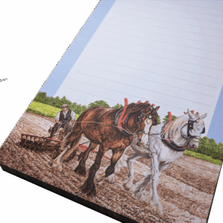 Note pad, Heavy Horses