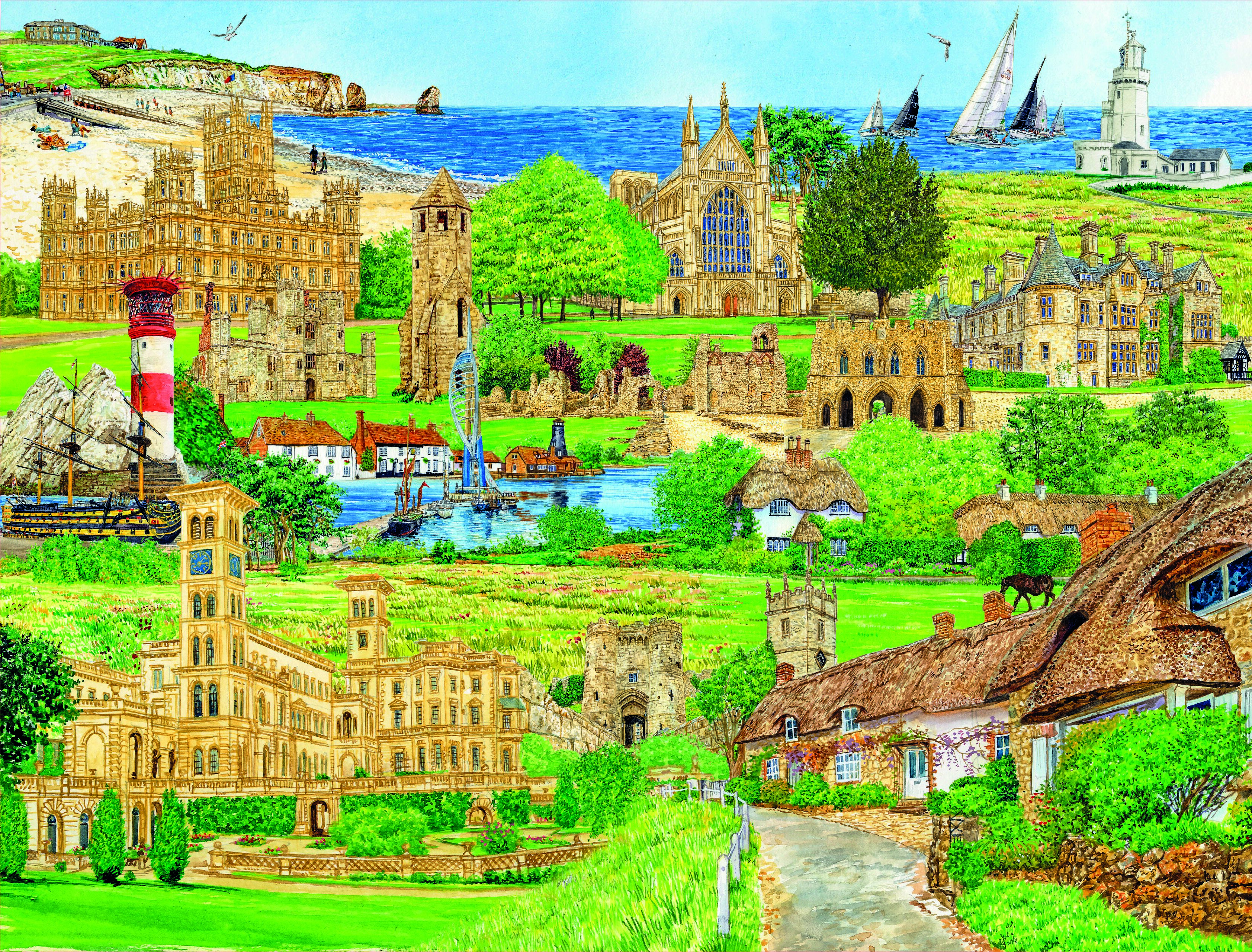 Hampshire and Isle of Wight jigsaw